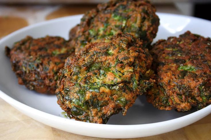 Spinach vada