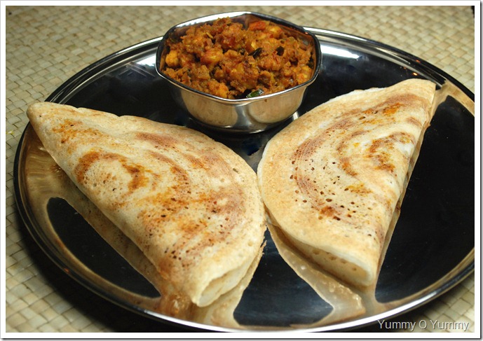 Prawn Masala Dosa