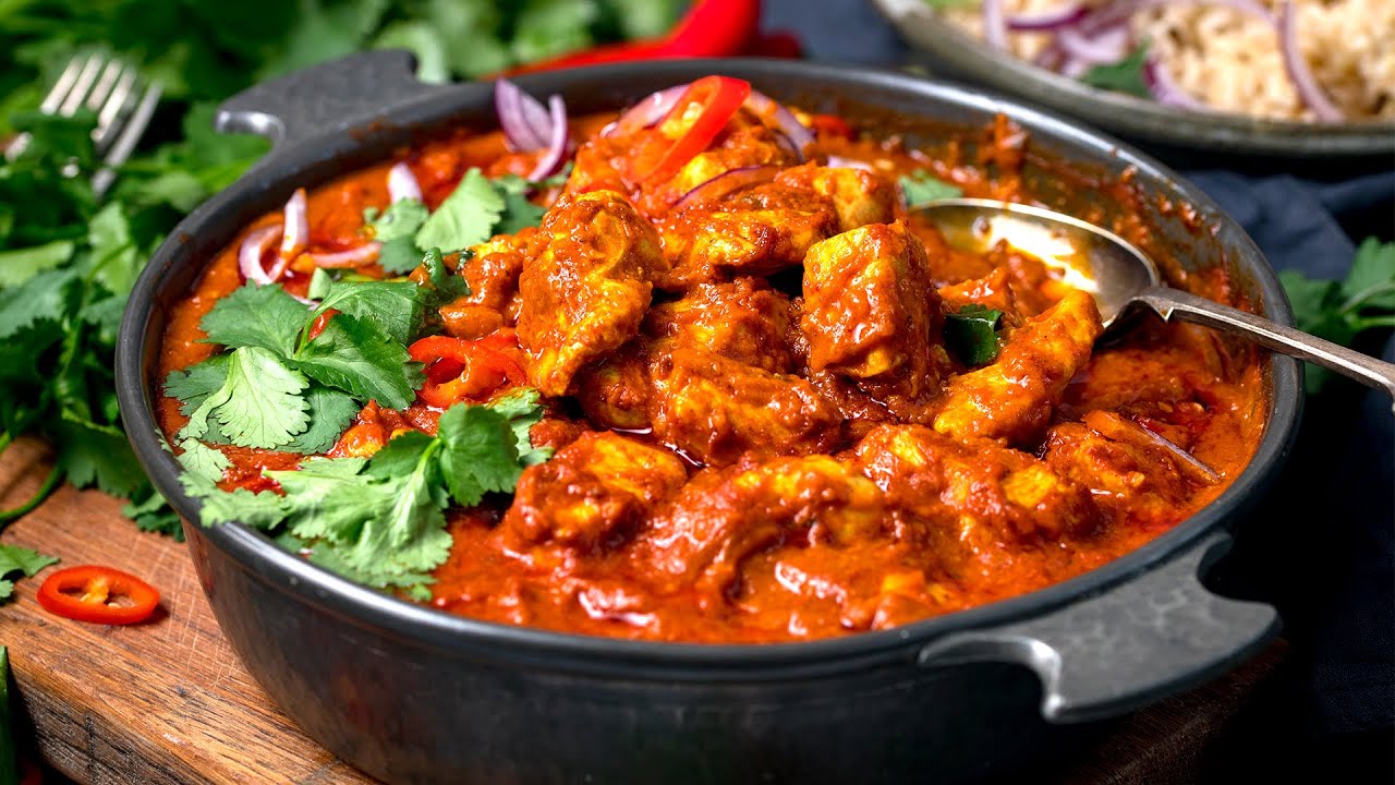 Madras Chicken curry