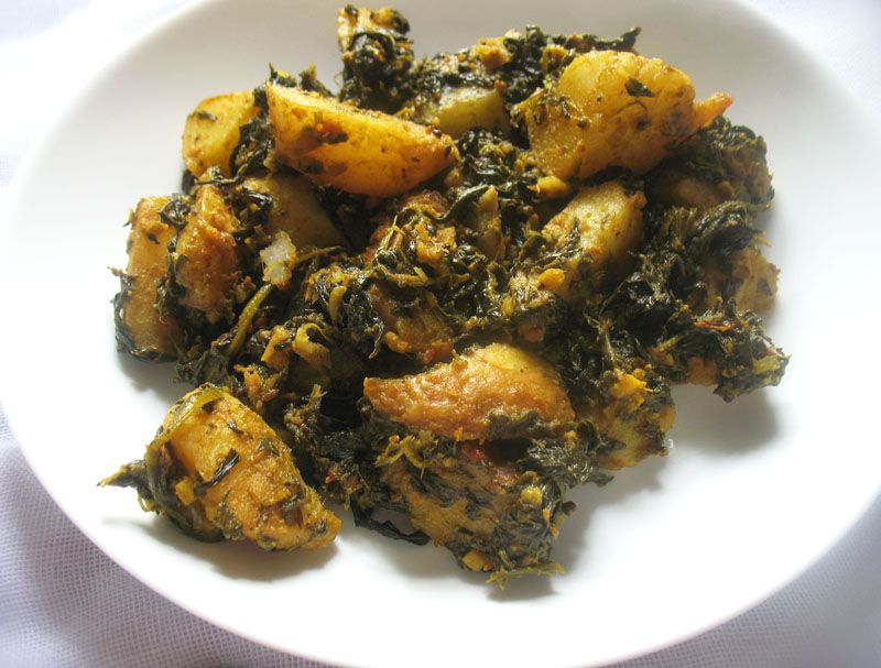 Saag Aloo